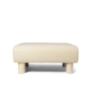 Dase Ottoman Nordic Bouclé – Off-White Fotpall