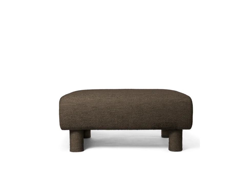 Dase Ottoman Soft Bouclé Fotpall
