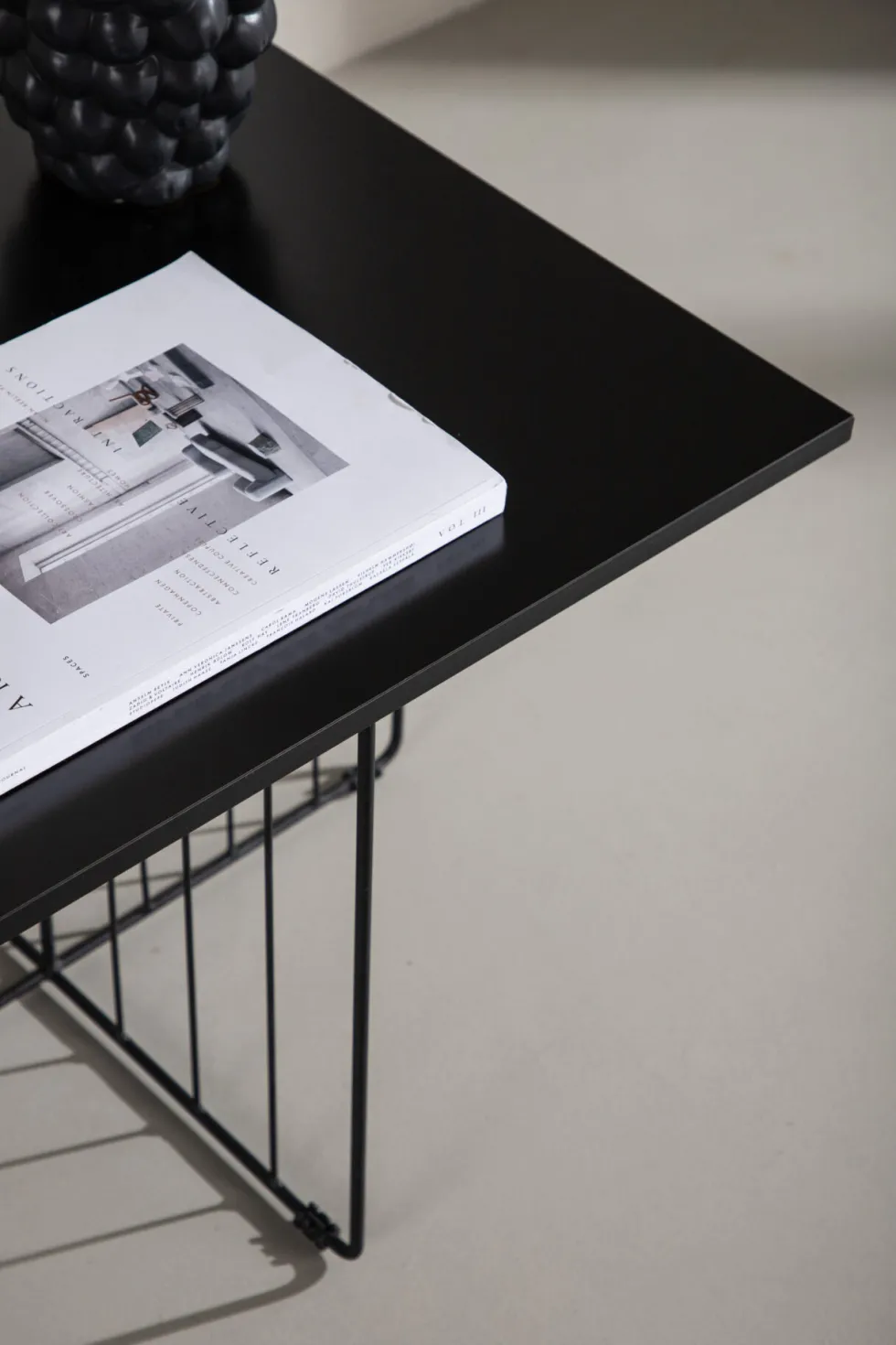 Dayton Soffbord 60 x 60 Black
