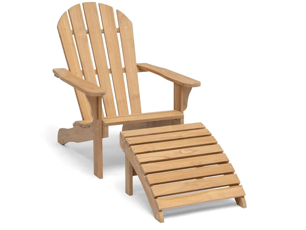 Däckstol Hillerstorp Tennessee Teak Natur