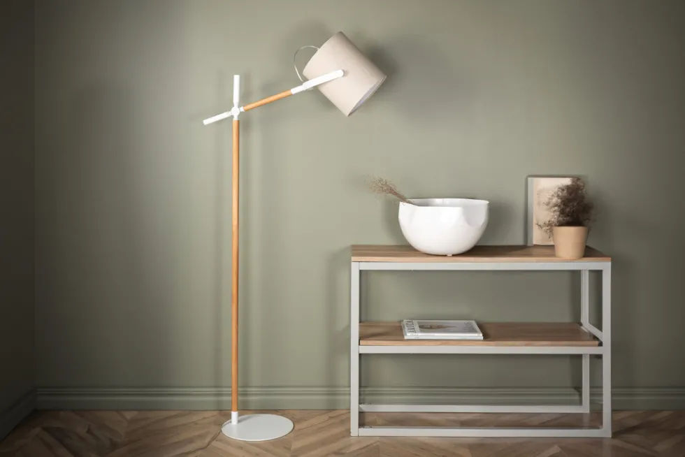 Dennis Golvlampor Beige