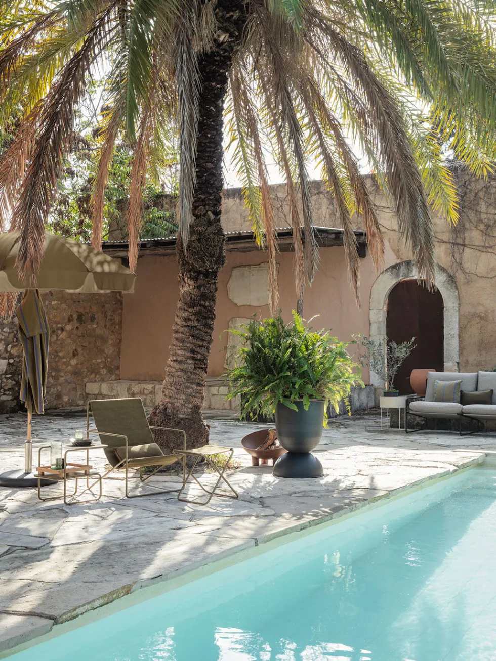 Desert Lounge Chair Oliv Stomme