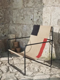 Desert Lounge Chair Svart Stomme