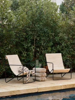 Desert Lounge Chair Svart Stomme