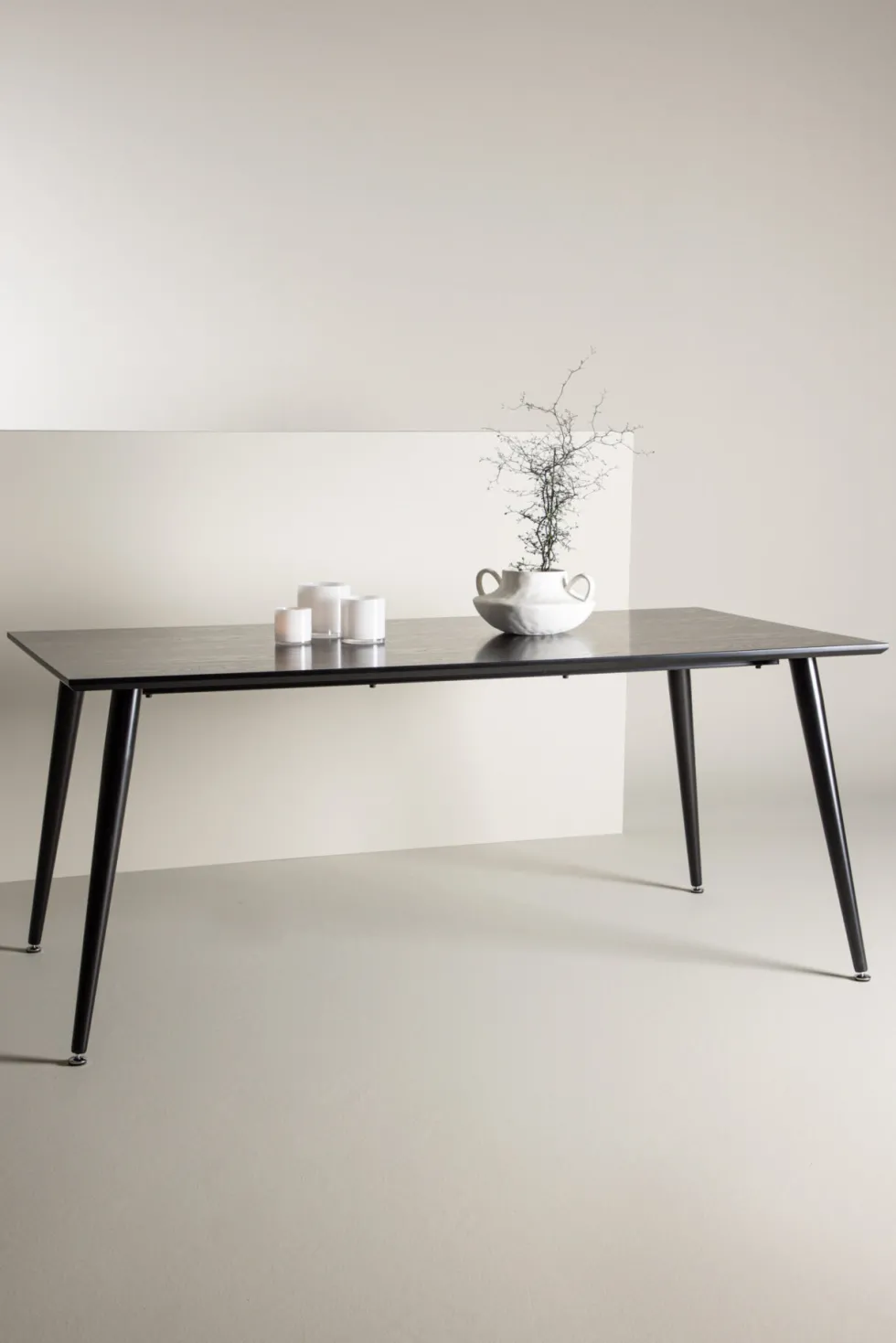 Dipp Rektangulära Matbord 180 x 90 Black