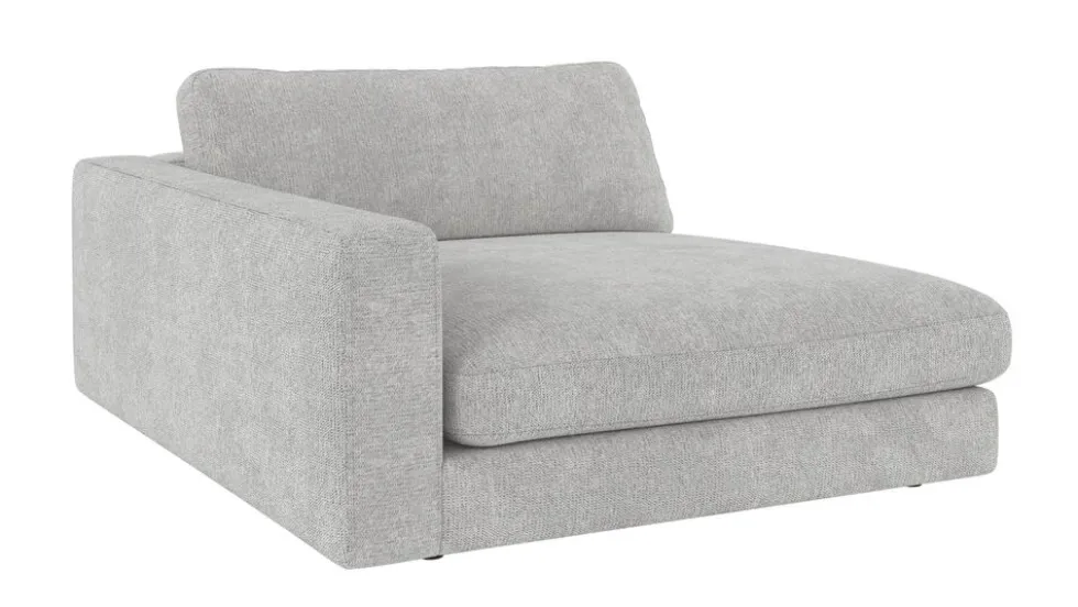 Duncan 1,5-sits schäslong vänster/fåtölj