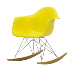 Eames RAR Rocking chair gungstol deep black