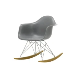 Eames RAR Rocking chair gungstol deep black