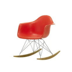 Eames RAR Rocking chair gungstol deep black