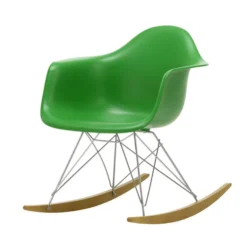Eames RAR Rocking chair gungstol deep black