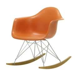 Eames RAR Rocking chair gungstol deep black