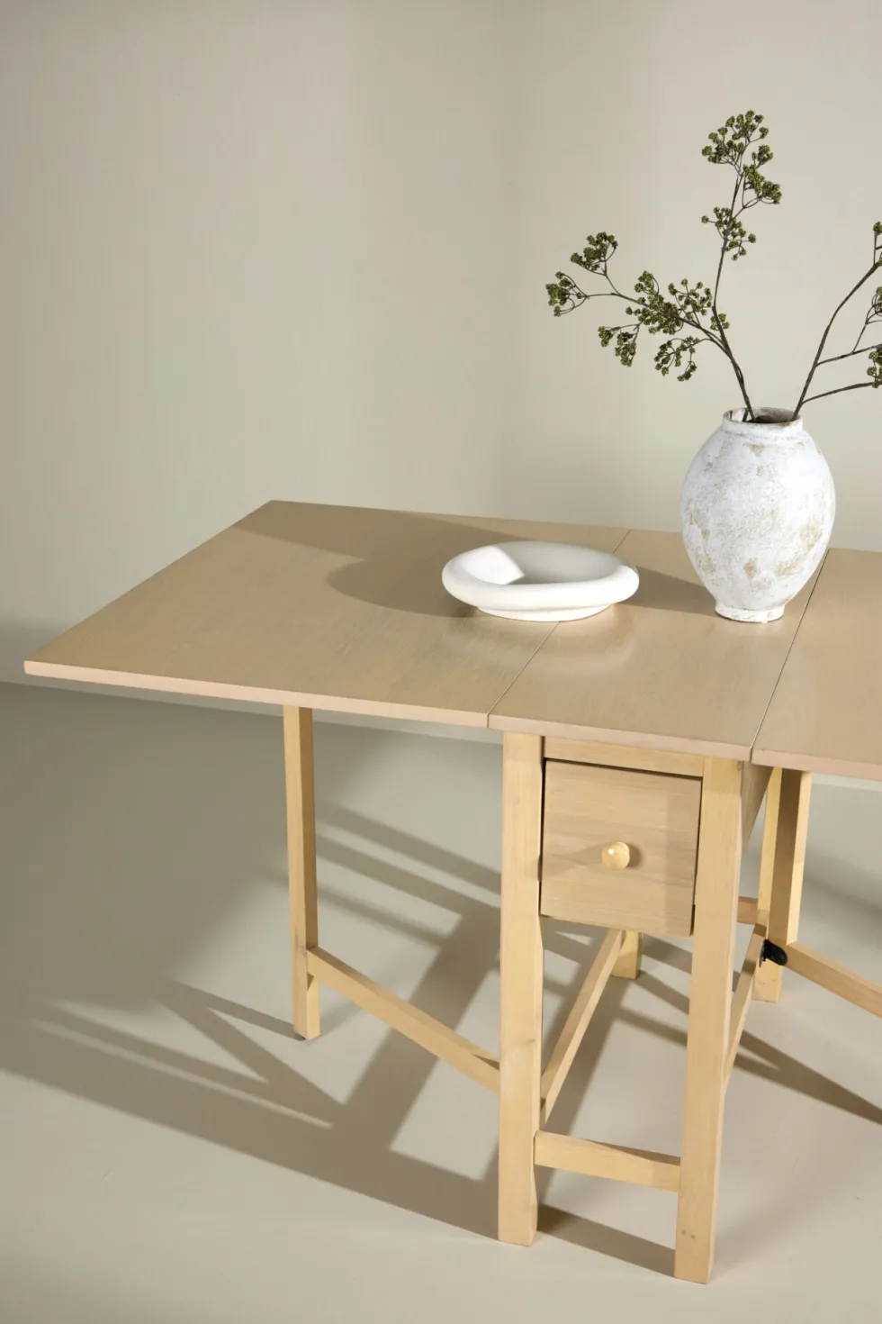 Edward Rektangulära Matbord 30 x 80 Whitewash