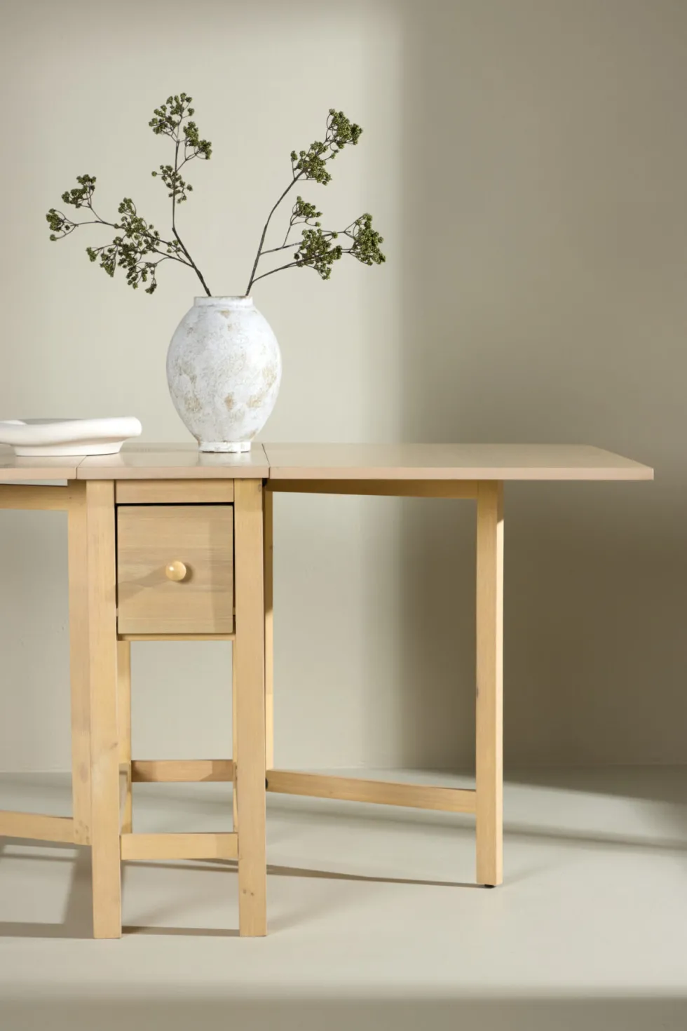Edward Rektangulära Matbord 30 x 80 Whitewash