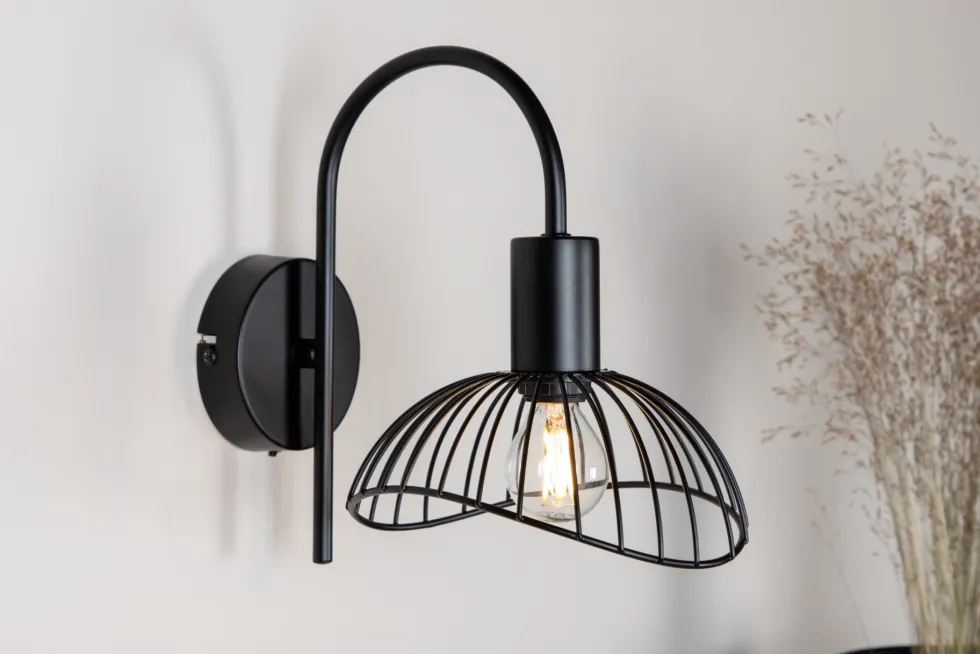 Elsa Vägglampor Black