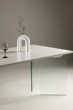 Ester Rektangulära Matbord 180 x 90 Light Grey