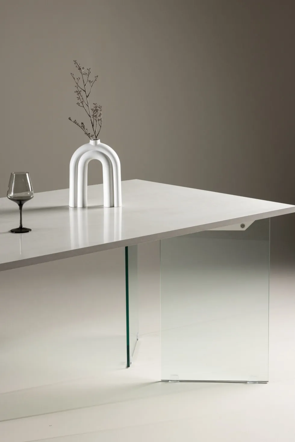 Ester Rektangulära Matbord 180 x 90 Light Grey