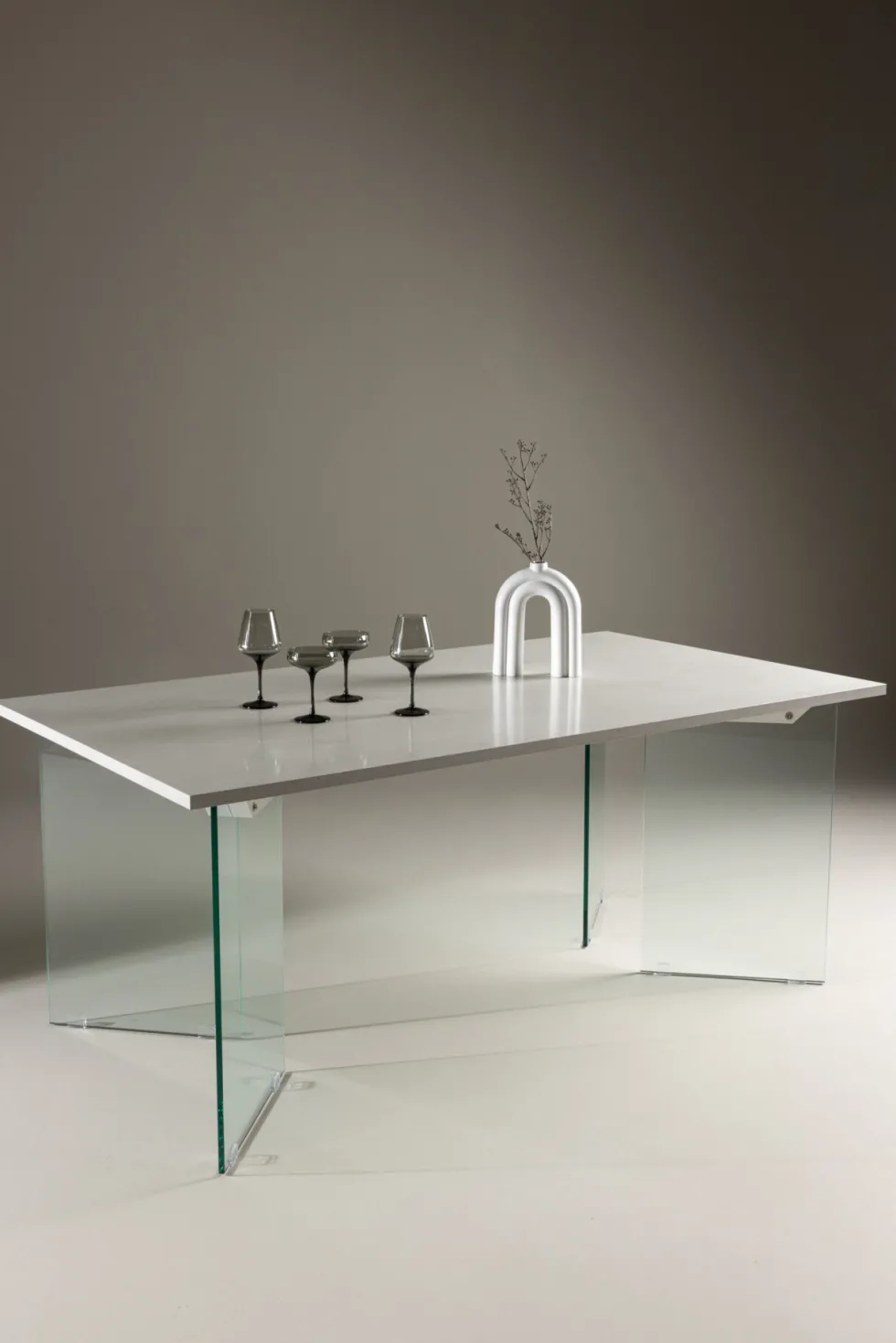 Ester Rektangulära Matbord 180 x 90 Light Grey