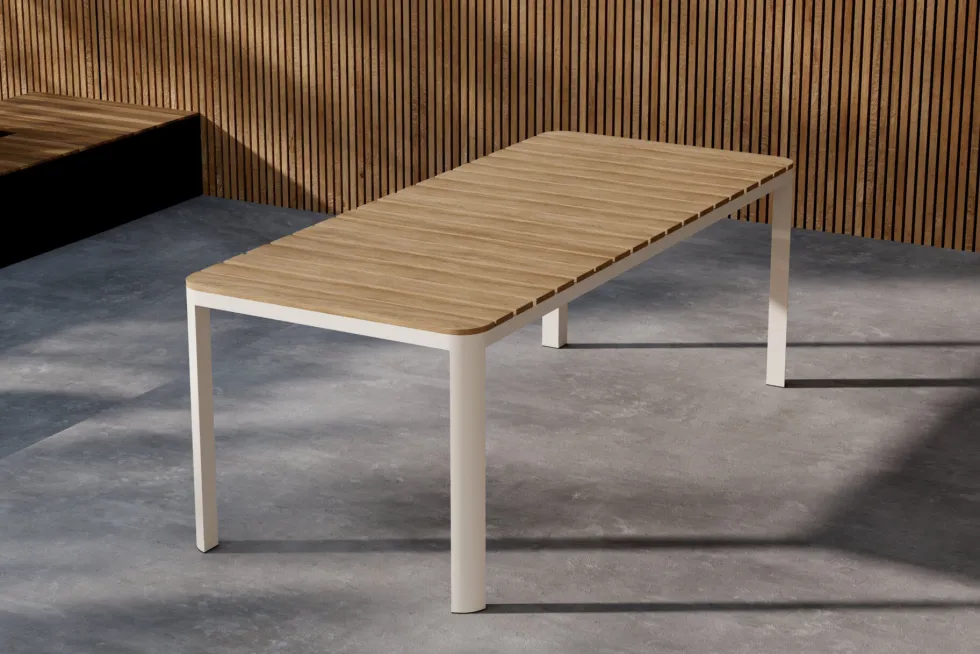 Etna Rektangulära Matbord 210 x 90 Beige