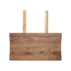 EXXET matbord 210 cm oljad ek, svart U-ben
