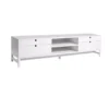 Falsterbo Bänk 180cm Lådor Vitlack