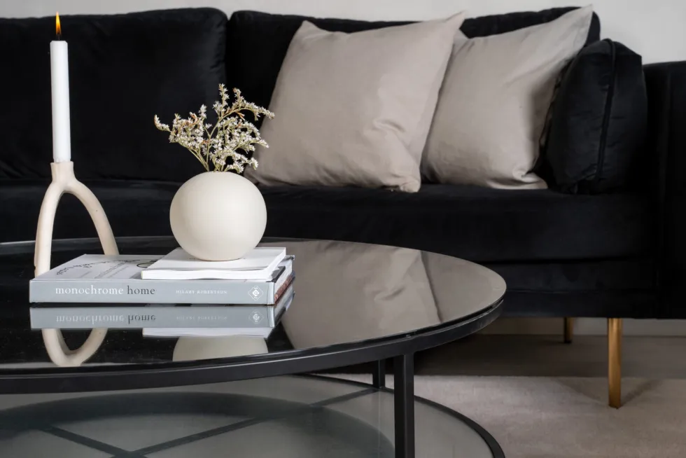 Falsterbo Soffbord ⌀100 Black
