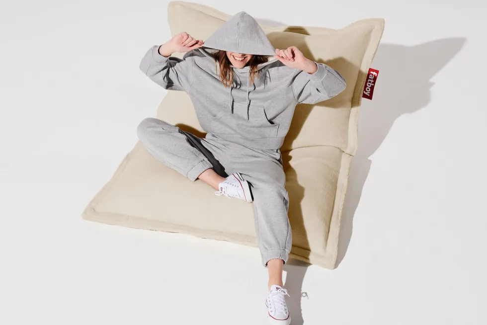 Fatboy® original slim teddy Sittsäck inomhus