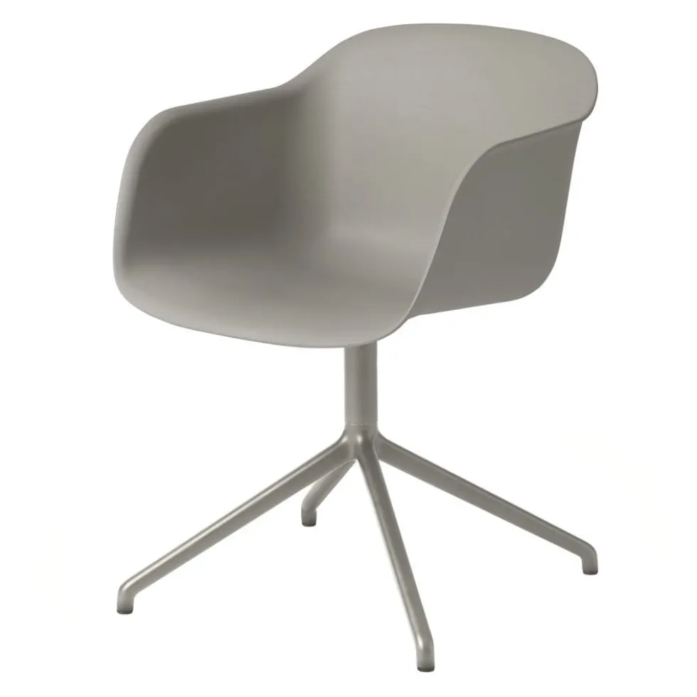 Fiber armchair swivel base