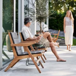 Flip loungefåtölj