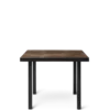 Flod Café Bord-Mocka/Svart