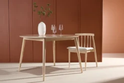 Flora Runda Matbord ⌀120 Whitewash