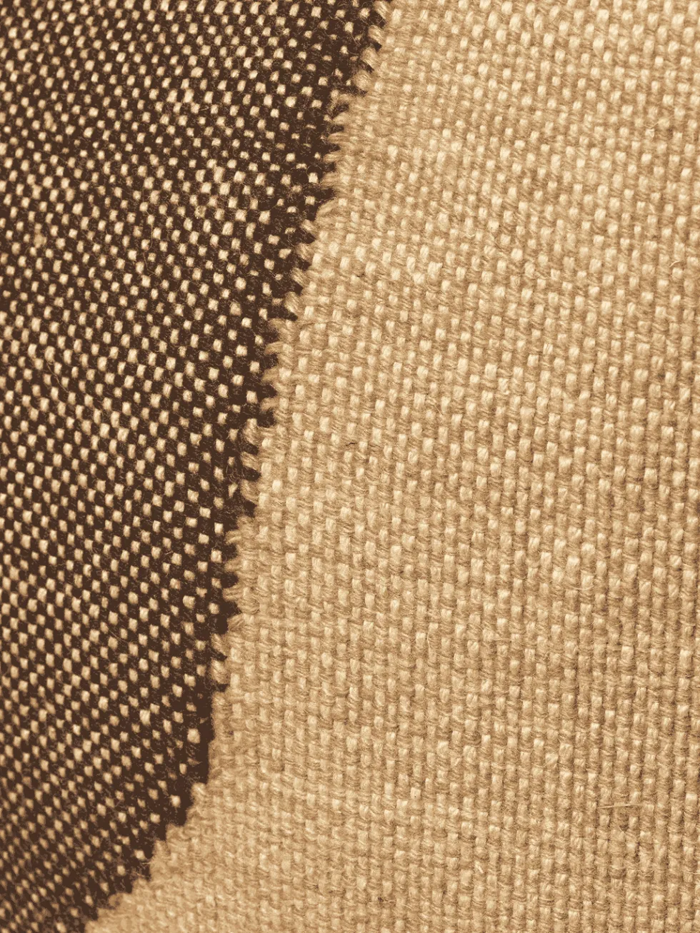 Forene Square Puff – Tan/choklad