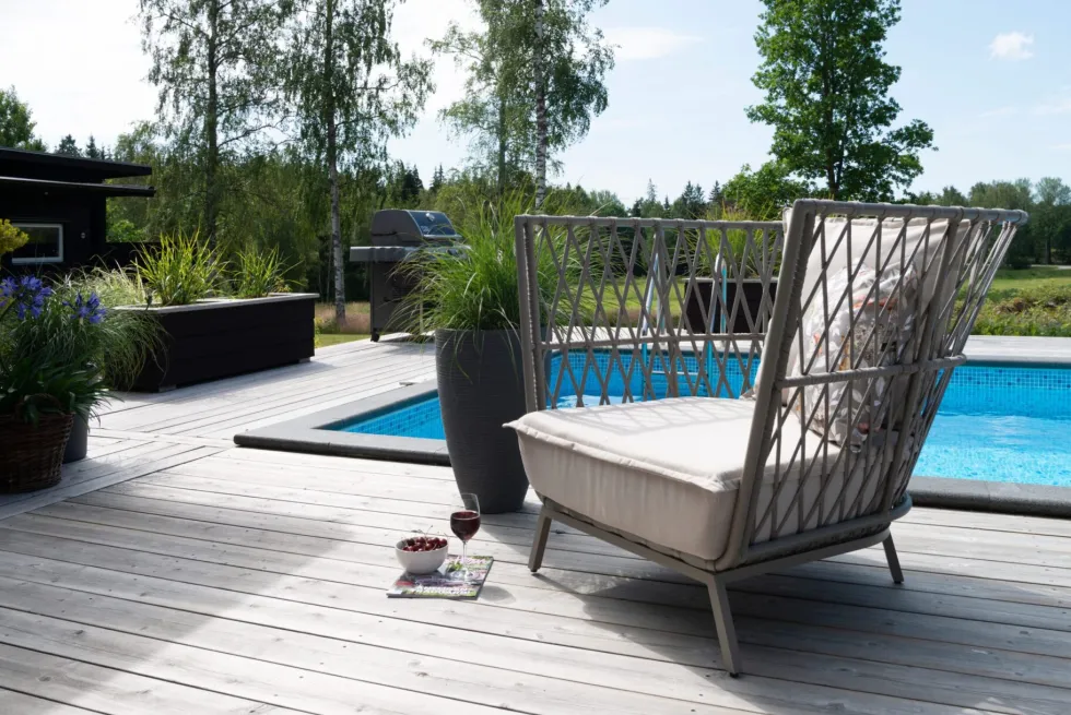 Fåtölj Hillerstorp Jet Set Lounge Beige