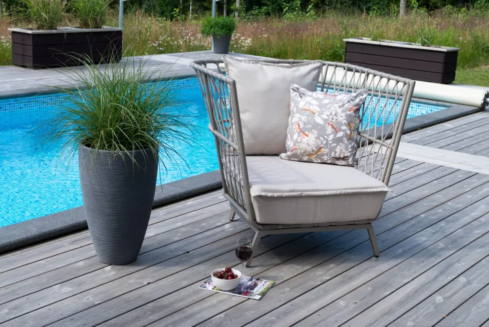 Fåtölj Hillerstorp Jet Set Lounge Beige
