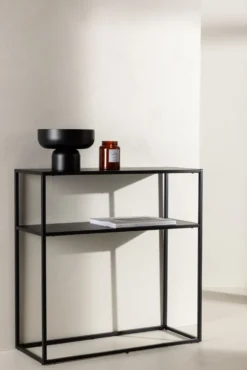 Georgetown Sidobord 30 x 80 Black