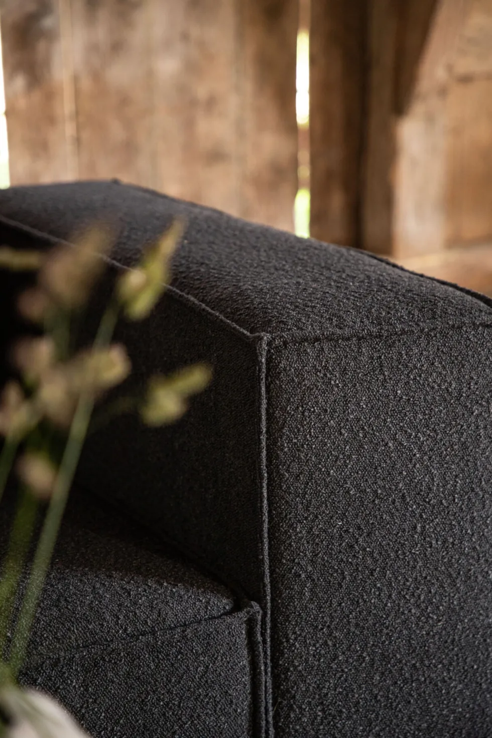 Gillholmen 3-sits soffor Black