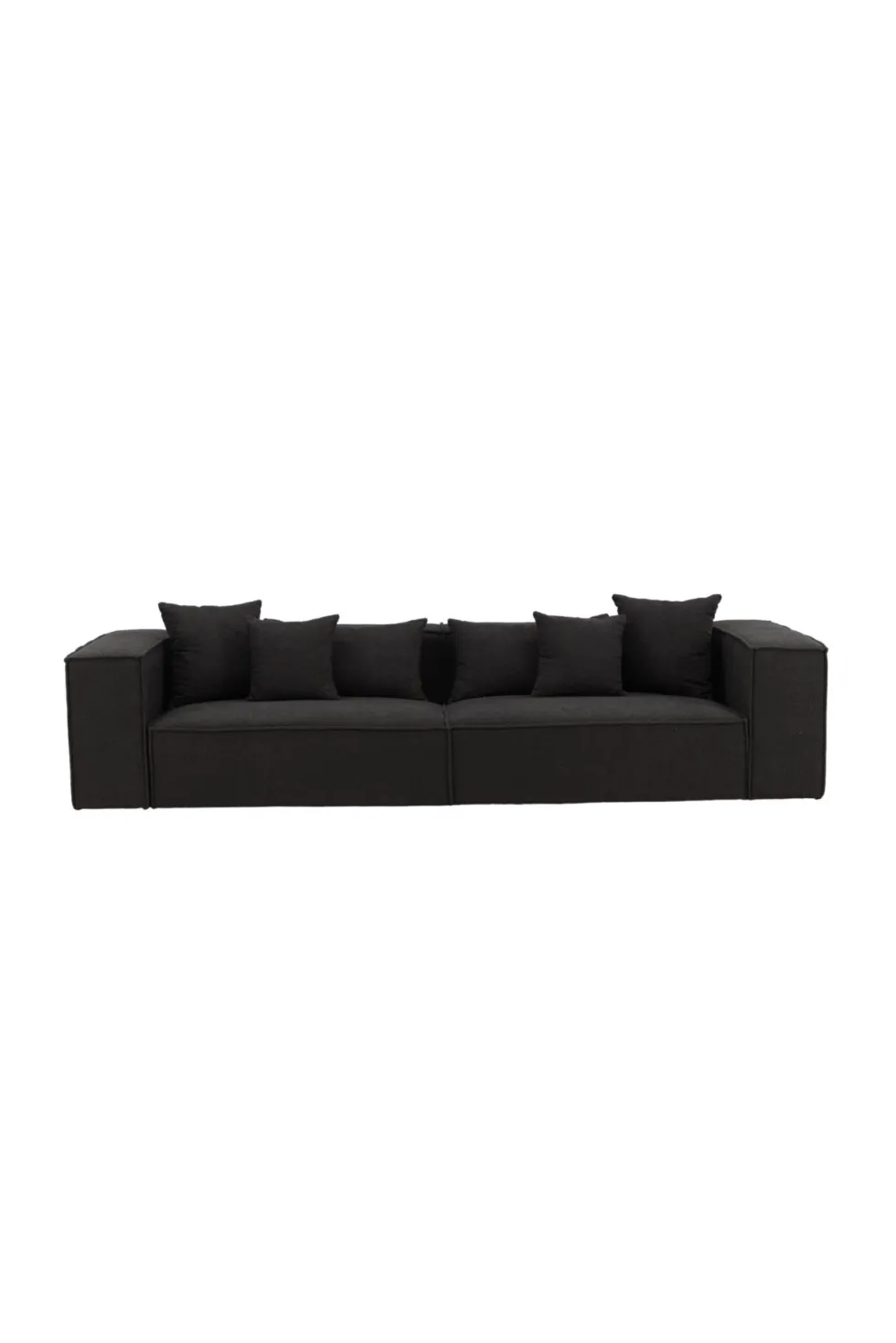 Gillholmen 3-sits soffor Black