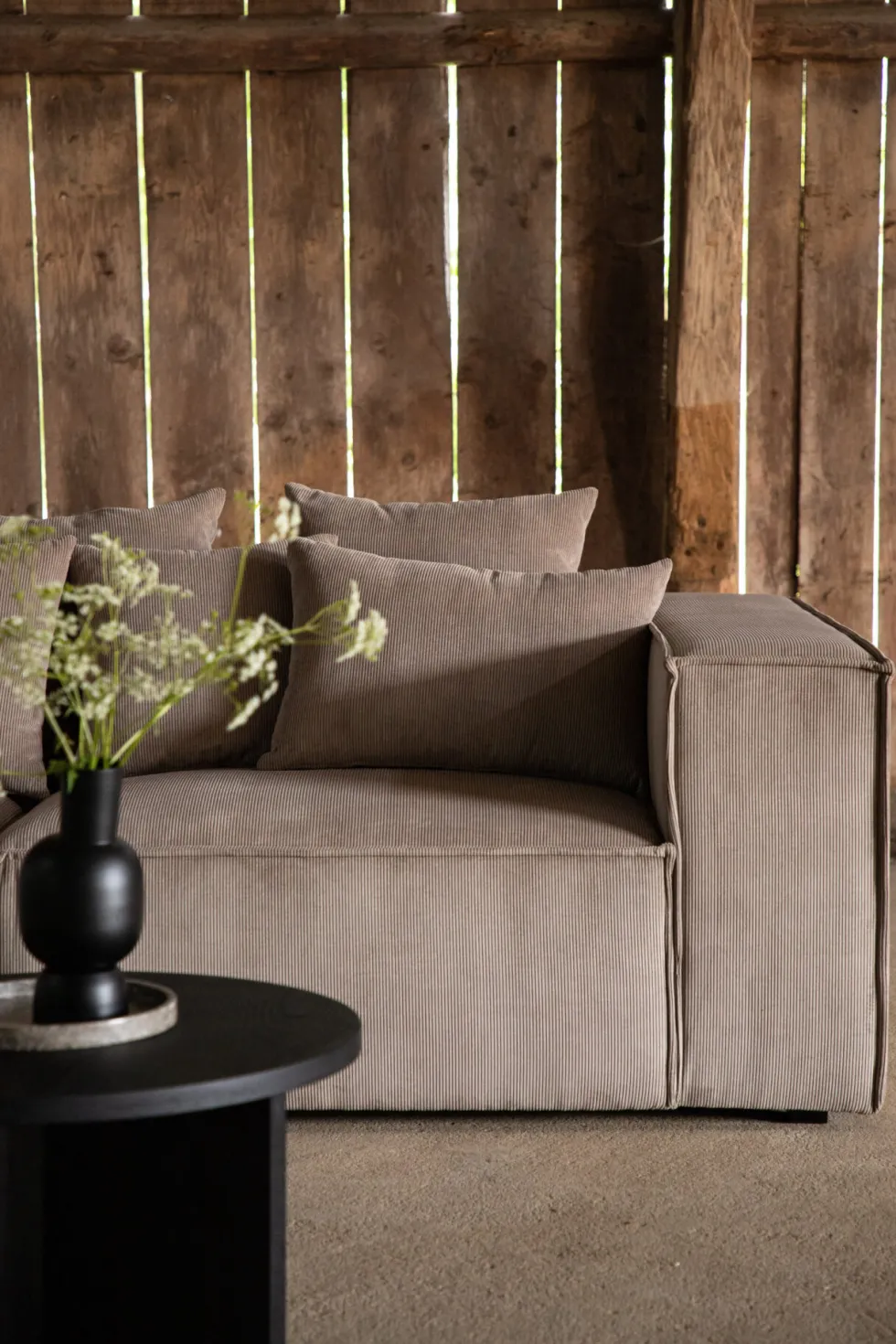 Gillholmen 3-sits soffor Brown