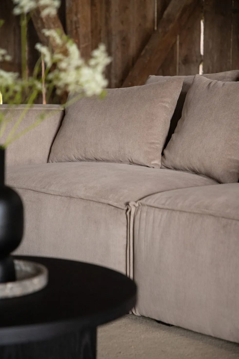 Gillholmen 3-sits soffor Brown