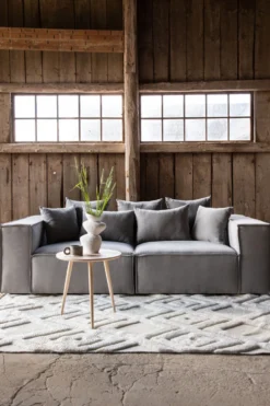 Gillholmen 3-sits soffor Grå
