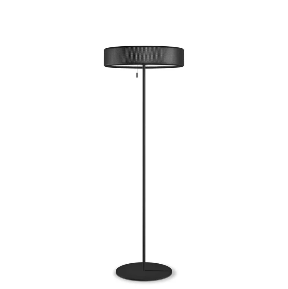 Golvlampa Grain L mattsvart