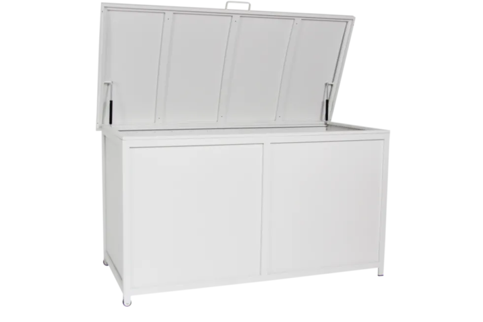 Grasse Förvaringsbox – Vit Aluminium