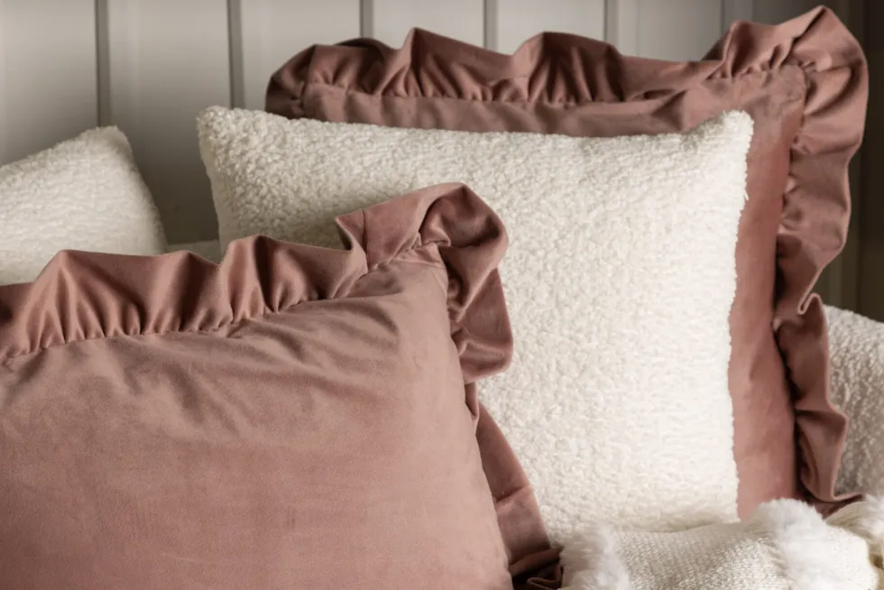Hailey Kuddfodral 40 x 60 Rosa