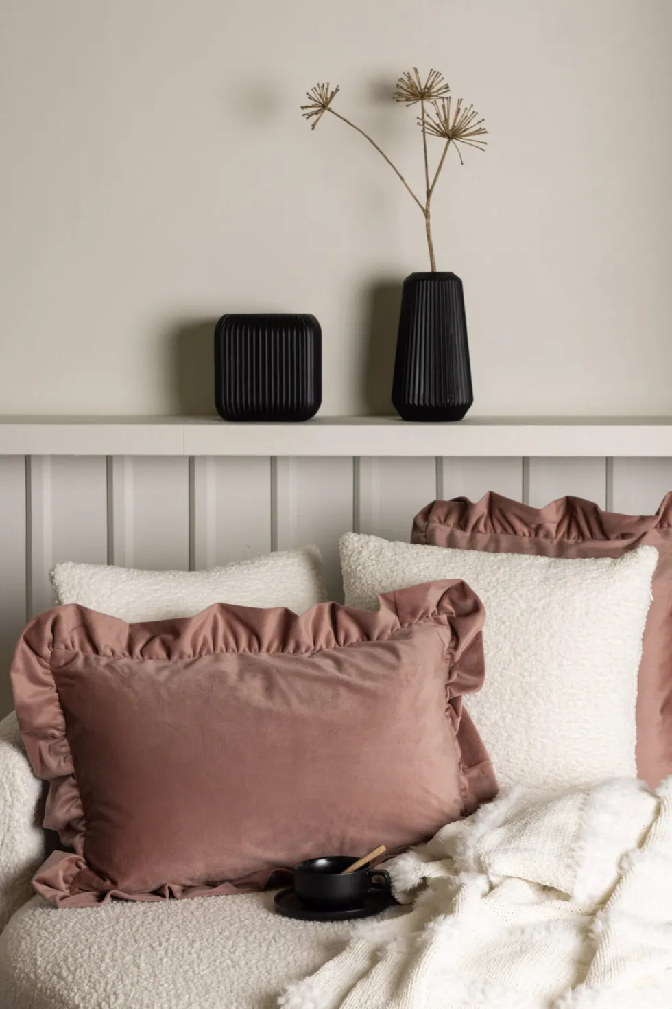 Hailey Kuddfodral 40 x 60 Rosa