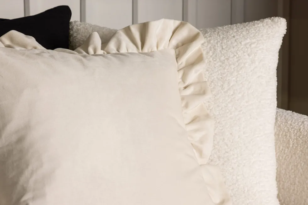 Hailey Kuddfodral 50 x 50 White