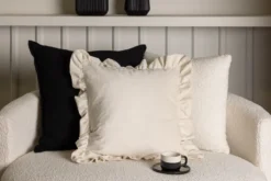 Hailey Kuddfodral 50 x 50 White