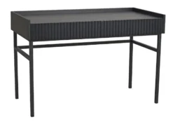 Halifax skrivbord 120 svart metall