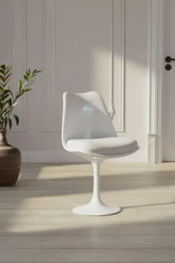 Hamden Matstolar White