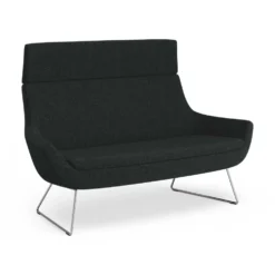 Happy 2-sits soffa hög