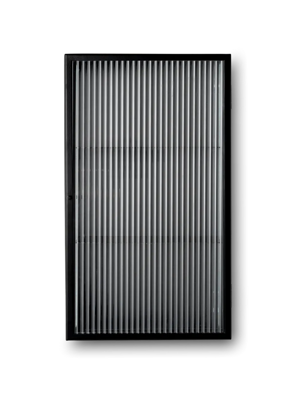 Haze Väggskåp – Räfflat Glas