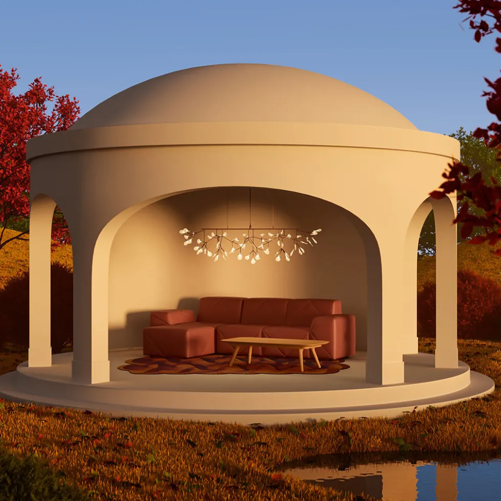 Heracleum lll Endless taklampa